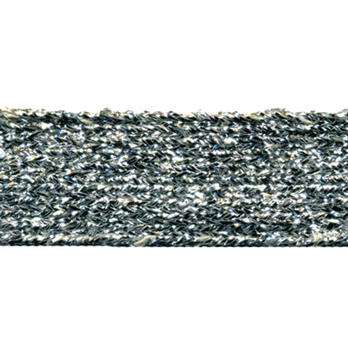 77711 Braid Metallic 18mm Silver