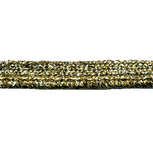 77714 Braid Piping 8mm Gold Lurex