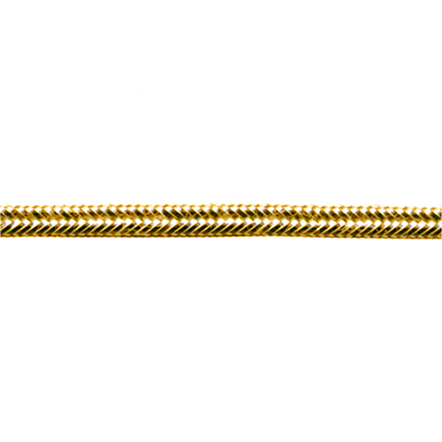 77729 Braid Plaited 8mm Gold Lurex