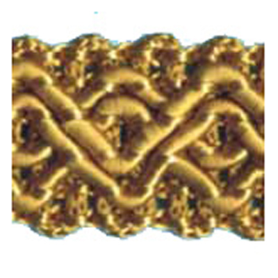 77732 Braid 12mm Old Gold