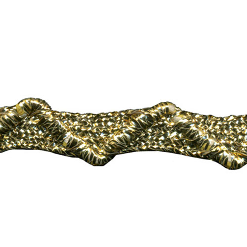 77778 Braid Metallic 10mm Gold Lurex