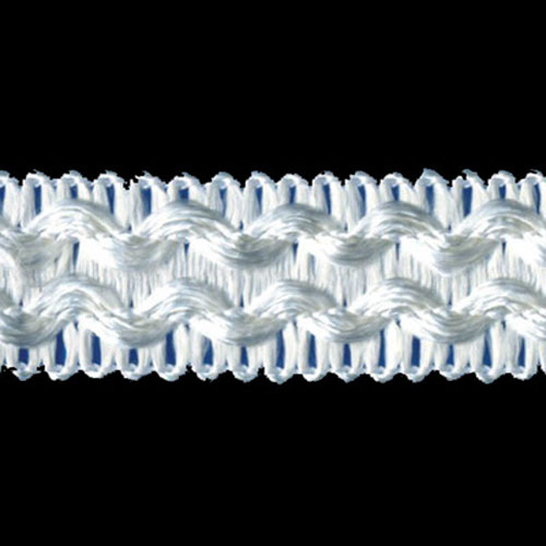 77850 Braid Crochet 18mm Bridal White