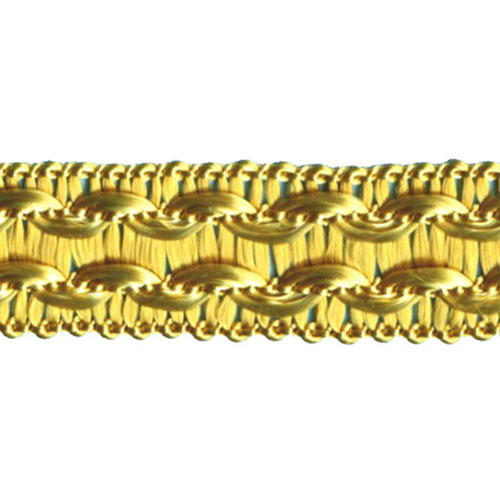 77869 Braid Crochet 18mm Harvest Gold