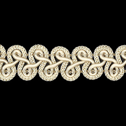 78290 Braid Gothic 15mm French Cream