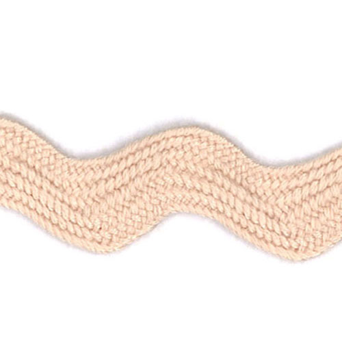 78322 Braid Ric Rac 20mm Light Apricot