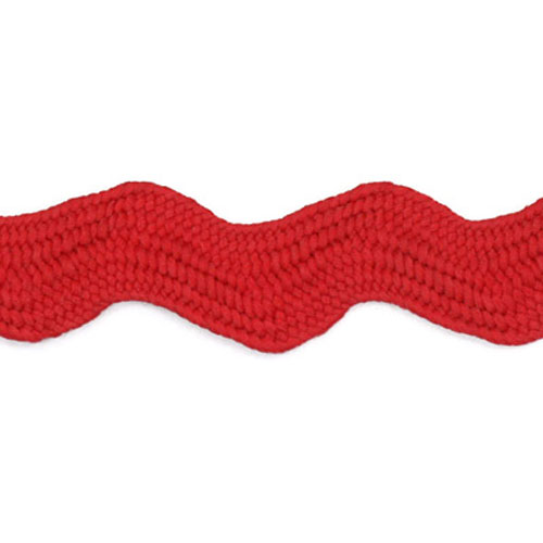78327 Braid Ric Rac 20mm Red