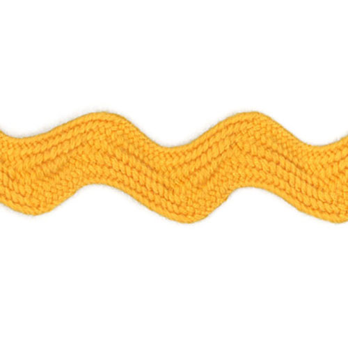 78337 Braid Ric Rac 20mm Yellow