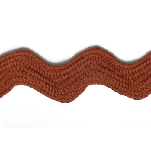 78342 Braid Ric Rac 20mm Terracotta