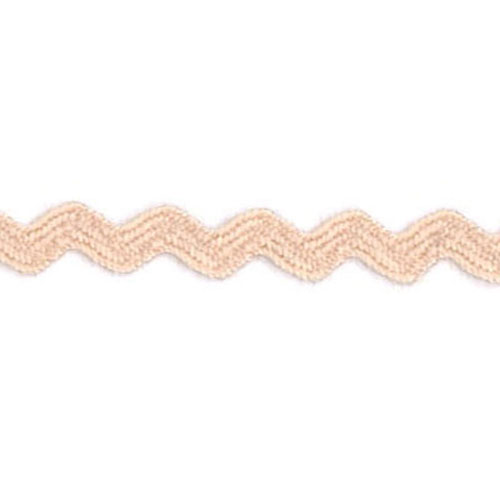 78353 Braid Ric Rac 6mm Light Apricot