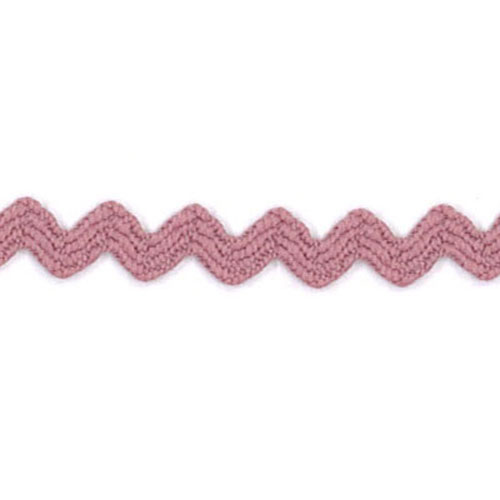 78354 Braid Ric Rac 6mm Dusty Pink