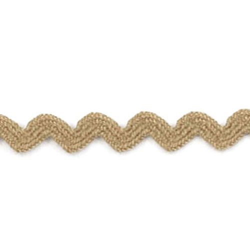 78366 Braid Ric Rac 6mm Biscuit
