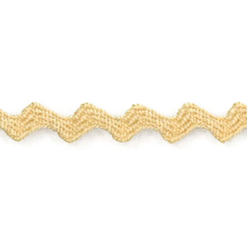78367 Braid Ric Rac 6mm Sand