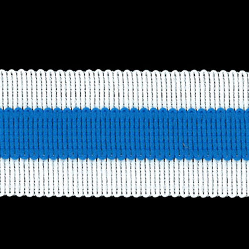 78390 Braid Tracksuit 28mm White Blue White