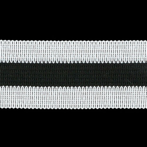 78402 Braid Tracksuit 25mm White Black White