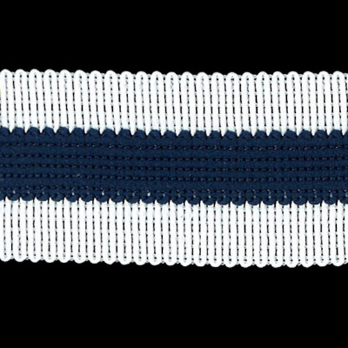78428 Braid Tracksuit 28mm White Navy White