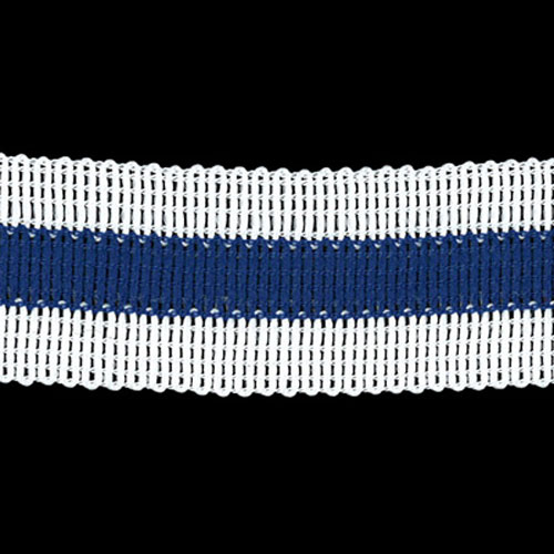 78447 Braid Tracksuit 25mm White Royal White