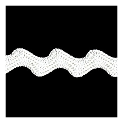 78460 Braid Ric Rac 7mm White