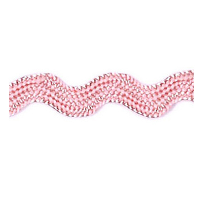 78468 Braid Ric Rac 7mm Pink