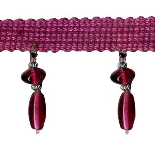 78581 Braid Tassel Candy Glass Bead