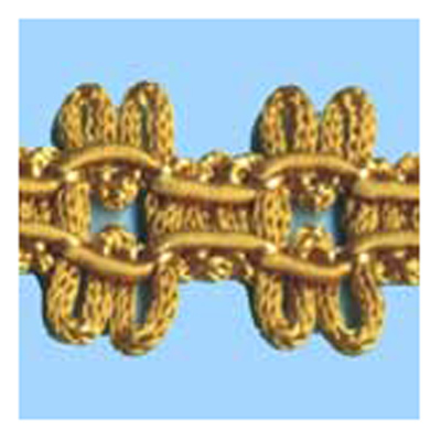 78676 Braid 17mm Old Gold