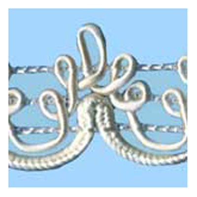 78791 Braid Gimp 20mm Cream