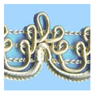 78795 Braid Gimp 20mm Wheat