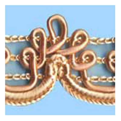 78799 Braid Gimp 20mm Peach