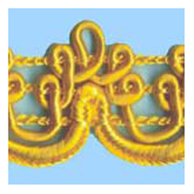 78808 Braid Gimp 20mm Sunflower