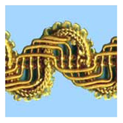 78854 Braid Gimp 25mm Harvest Gold