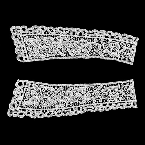 79009 Guipure Collar White