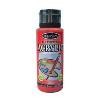 79563 Acrylic Paint 60ml Classic Red