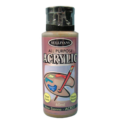 79581 Acrylic Paint 60ml Raw Sienna