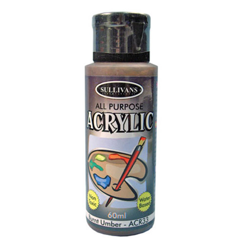 79583 Acrylic Paint 60ml Burnt Umber