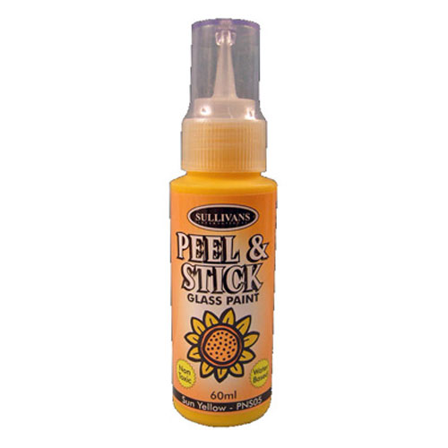79617 Paint Peel & Stick Glass 60ml Sun Yellow