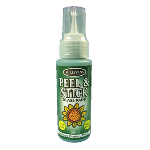 79623 Paint Peel & Stick Glass 60ml Foliage Green