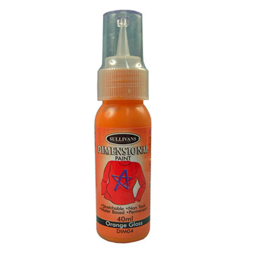79647 Dimensional Paint 40ml Orange Gloss