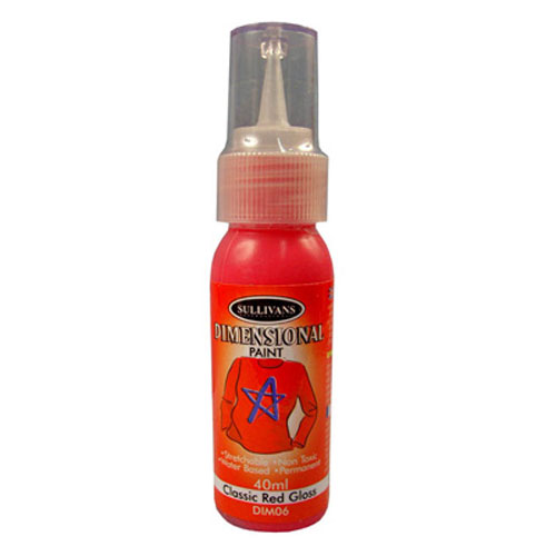 79649 Dimensional Paint 40ml Classic Red Gloss