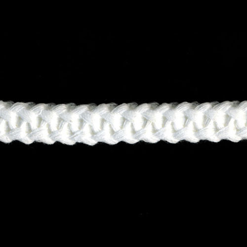 80039 Cord Piping Knit #7 12.5mm White