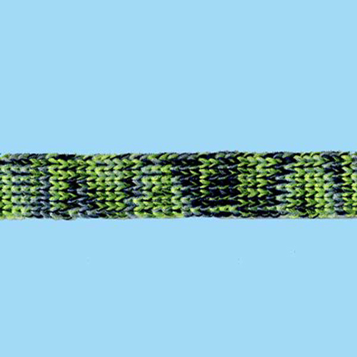 80046 Cord Tubular 7mm Green Black