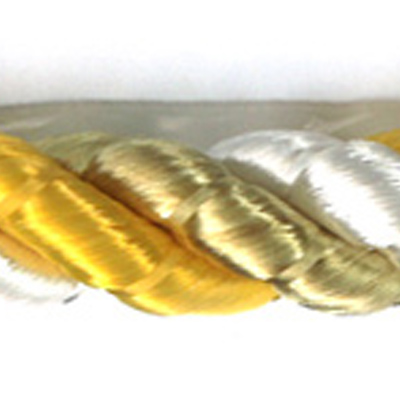 80137 Cord 7mm White Gold Antique