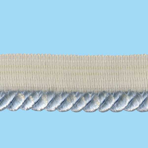 80200 Cord Flanged 6mm Light Blue