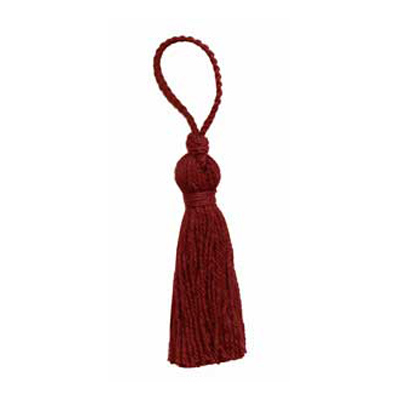80312  Tassel 50mm Burgundy