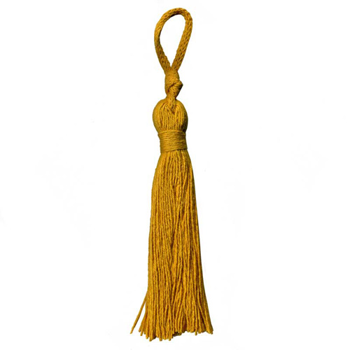 80325  Tassel 100mm Old Gold