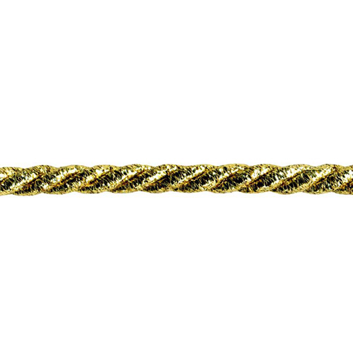 80380 Cord Twisted 6mm Gold