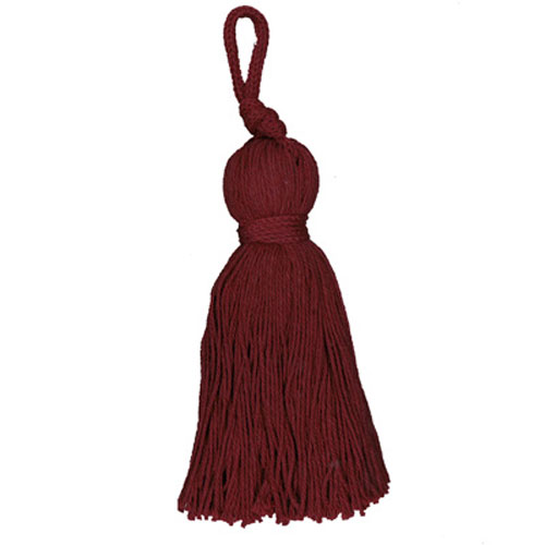 80466 Tassel 100mm Burgundy
