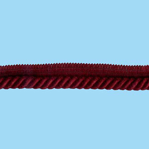 80569 Cord Flanged 8mm Maroon