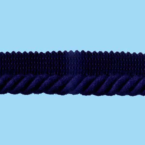 80577 Cord Flanged 8mm Navy