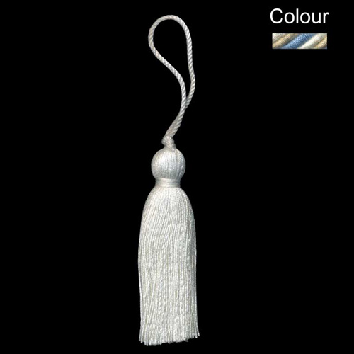 80596 Tassel 85mm Blue Cream Beige