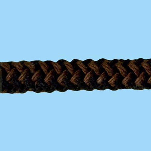 80688 Cord Knitted 4mm Black Brown