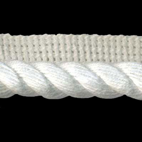 80774 Cord Flange 10mm White